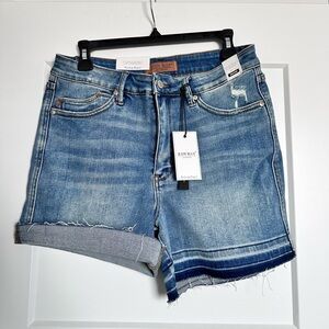 Judy Blue Mid Wash Denim Shorts